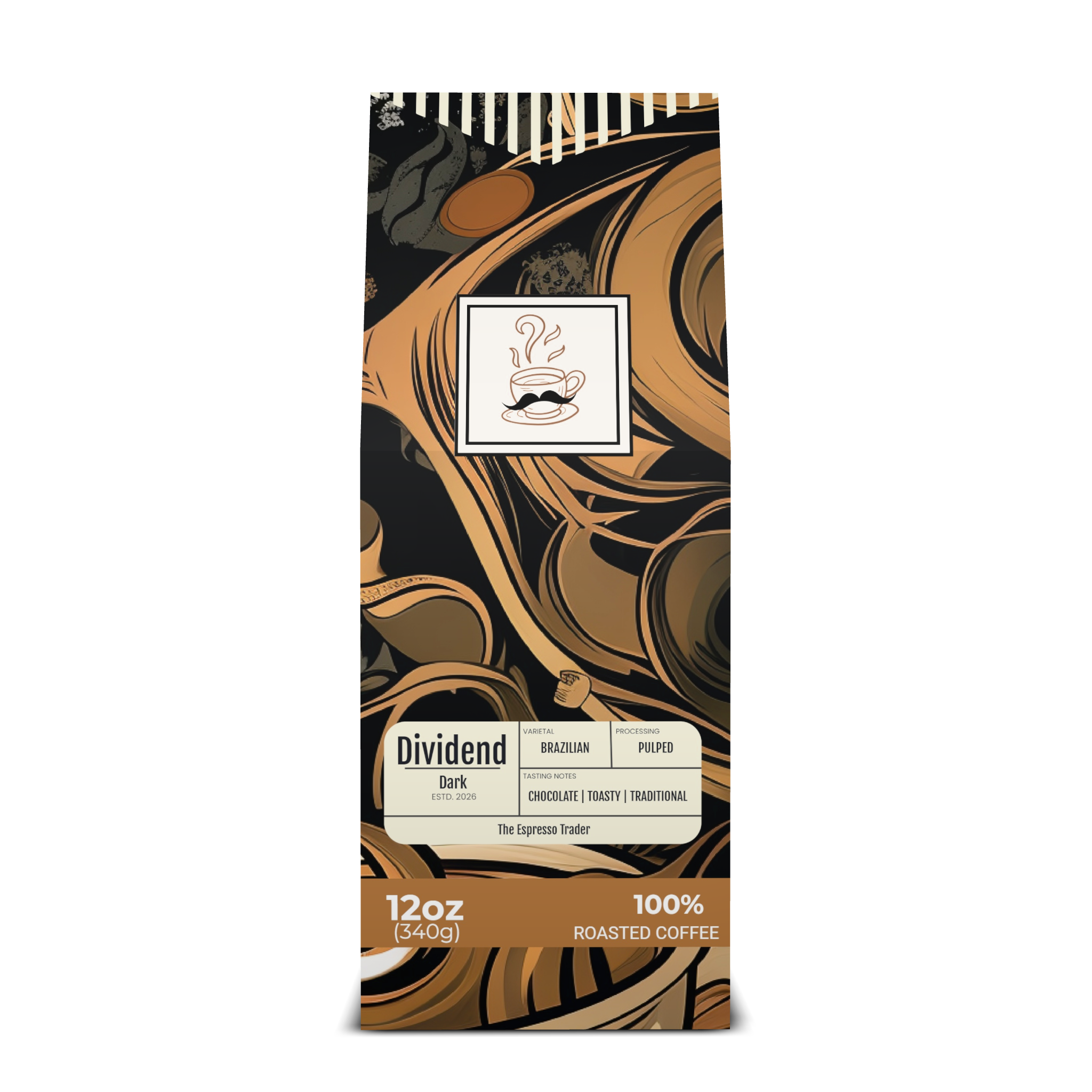 Dividend Dark 12oz Bag