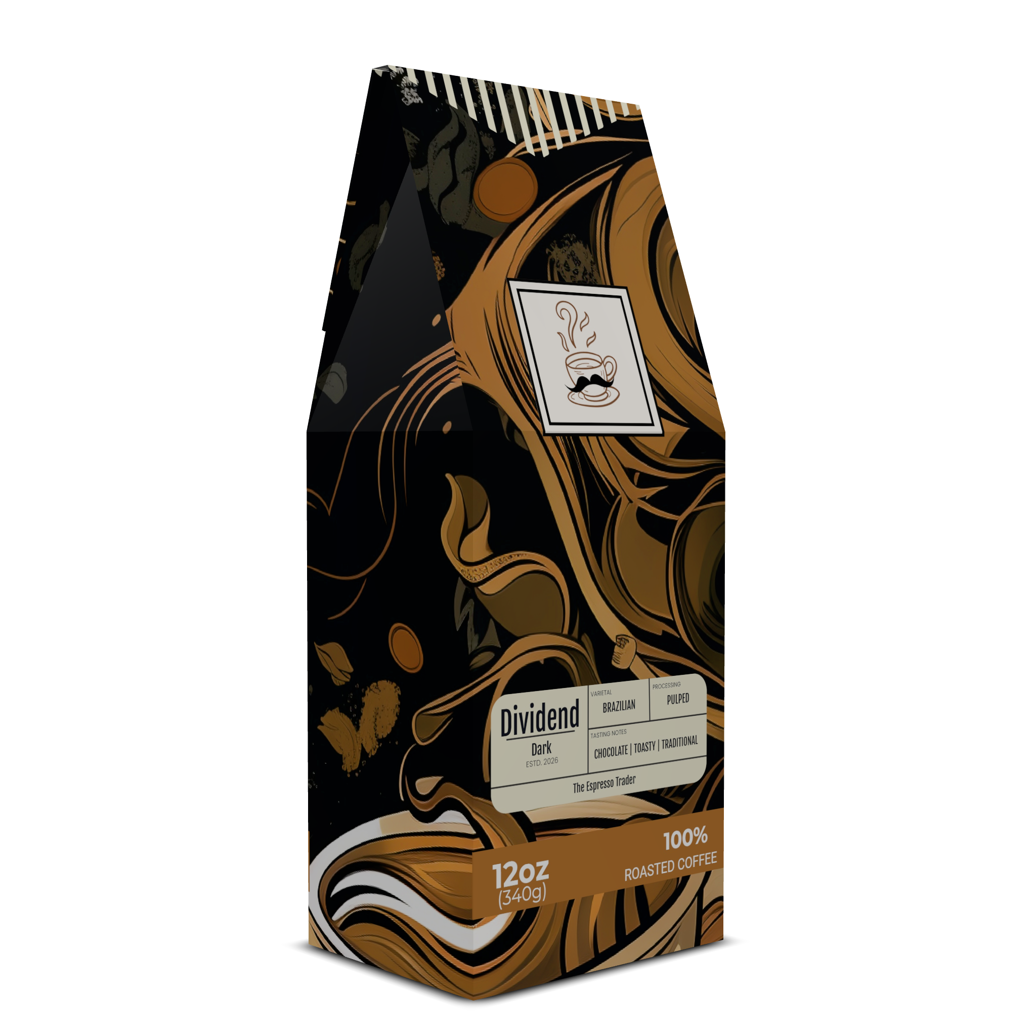 Dividend Dark 12oz Bag